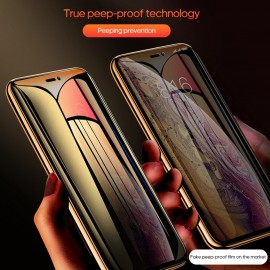 Tempered Glass Screen Protector Compatible with iPhone 11 pro max/X/XS/XS MAX/XR Anti-peep Mobile Phone Films