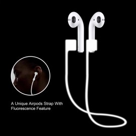 Elastic Hangable Protective Case for Airpods Anti-lost Protection Strip Durable Silicone Case Anti-scratch Anti-fingerprint