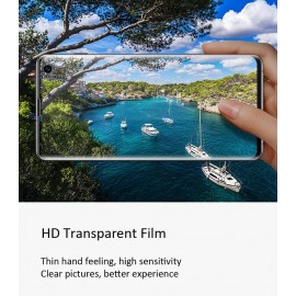 3 Pack Full Total Protection Transparent HD Clear Film Pane Screen Protector Membrane for Samsung S10lite Smudge Dust Proof Slim Design