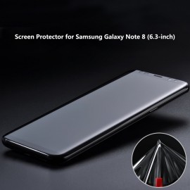 Full Coverage Protective Film Soft Phone Screen Protector for Samsung Galaxy Note 8 6.3-inch Anti-scratch