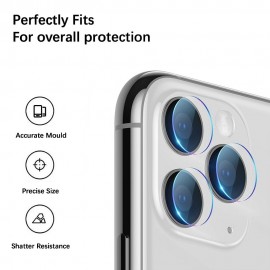 Lens Protective Film Ultra Thin Tempered Glass Camera Protector Film Compatible with iPhone 11 Pro Max