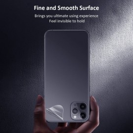 Soft Hydrogel Rear Screen Protector Film Ultra Thin Transparent Back Screen Protector Compatible with iPhone 11 Pro