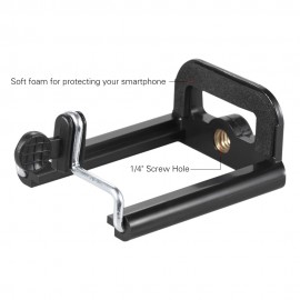 Andoer Adjustable Extendable Phone Holder Clip with 1/4